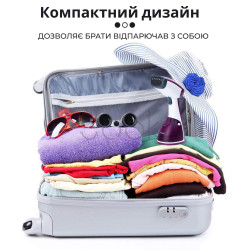 Ручний відпарювач для одягу SOKANY 250 мл Фіолетовий Lugi AJ2205V Зручність і стиль Jooki