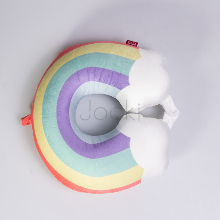 Подушка для шеи Rainbow U-образная, розовый HP-56-13P Продумано до деталей 