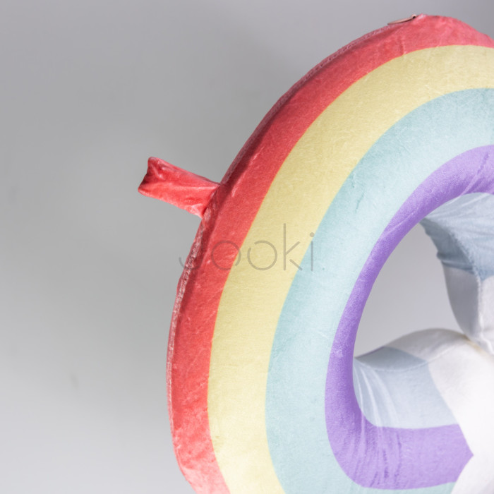 Подушка для шеи Rainbow U-образная, розовый HP-56-13P Продумано до деталей 