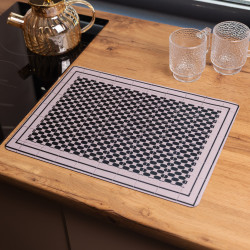 Коврик диатомитовый для сушки посуды Texture 40*30 см Yiwu HP-42-196  Jooki