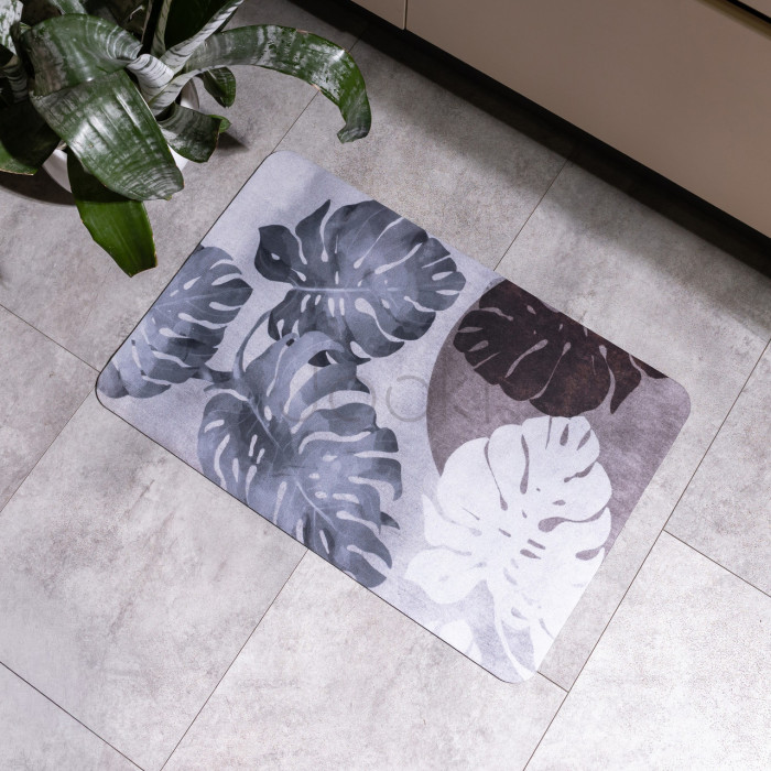 Килимок діатомітовий Monstera 58*38 см прямокутний Yiwu HP-42-94 Зручність і стиль Jooki
