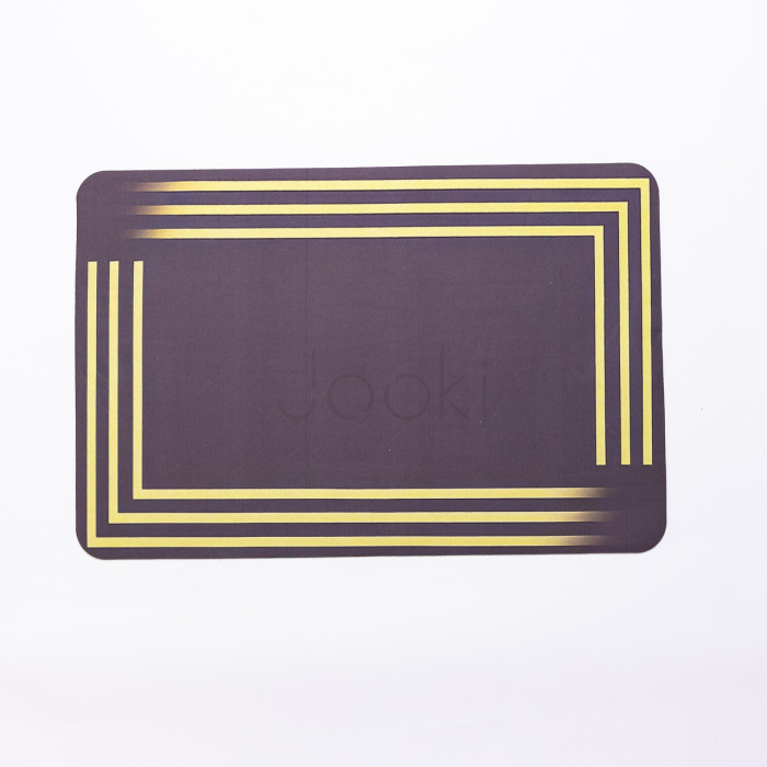 Коврик универсальный диатомитовый Stripe 58*38 см прямоугольный Yiwu HP-42-121  Jooki