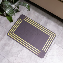 Коврик универсальный диатомитовый Stripe 58*38 см прямоугольный Yiwu HP-42-121  Jooki