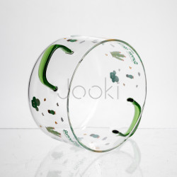Кастрюля из боросиликатного стекла Summer Cactus 1.8 л Yiwu HP-GP-37  Jooki