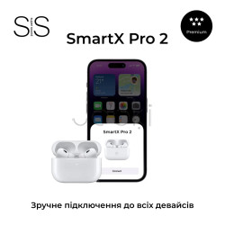 Наушники беспроводные TWS SmartX Pro 2 Premium Bluetooth наушники с микрофоном  Всегда под рукой 