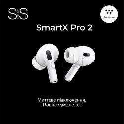 Наушники беспроводные TWS SmartX Pro 2 Premium Bluetooth наушники с микрофоном  Всегда под рукой 