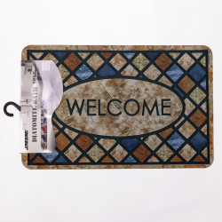 Килимок придверний Framed Welcome 58*38 см діатомітовий HP-42-40 Надійний вибір Jooki