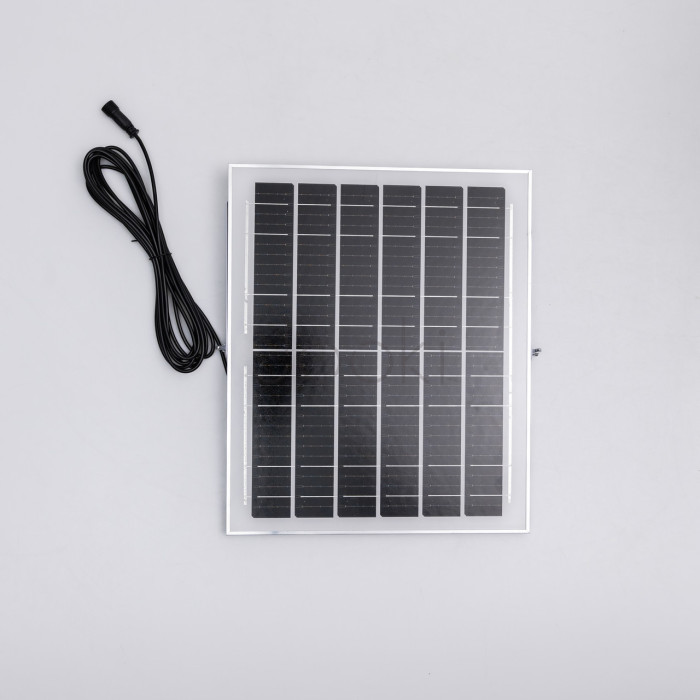 Уличный LED фонарь на солнечных батареях 31.6x27.8x7.5 см прожектор светодиодный уличный 270 LED 300 Вт с солнечной панелью HP-5-62 Продумано до деталей 
