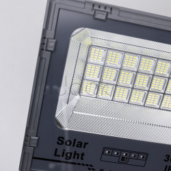 Уличный LED фонарь на солнечных батареях 31.6x27.8x7.5 см прожектор светодиодный уличный 270 LED 300 Вт с солнечной панелью HP-5-62 Продумано до деталей 