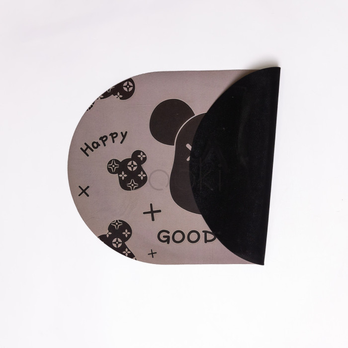 Диатомитовый овальный коврик для дома Good Luck 38×58 (см) влаговпитывающий коврик для кухни ванны и туалета HP-42-56 Проверенное качество Jooki