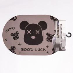 Диатомитовый овальный коврик для дома Good Luck 38×58 (см) влаговпитывающий коврик для кухни ванны и туалета HP-42-56 Проверенное качество Jooki