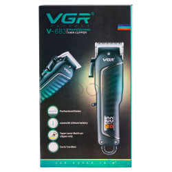 Машинка для стрижки LED профессиональная с насадками VGR V-683 Надежный выбор Jooki