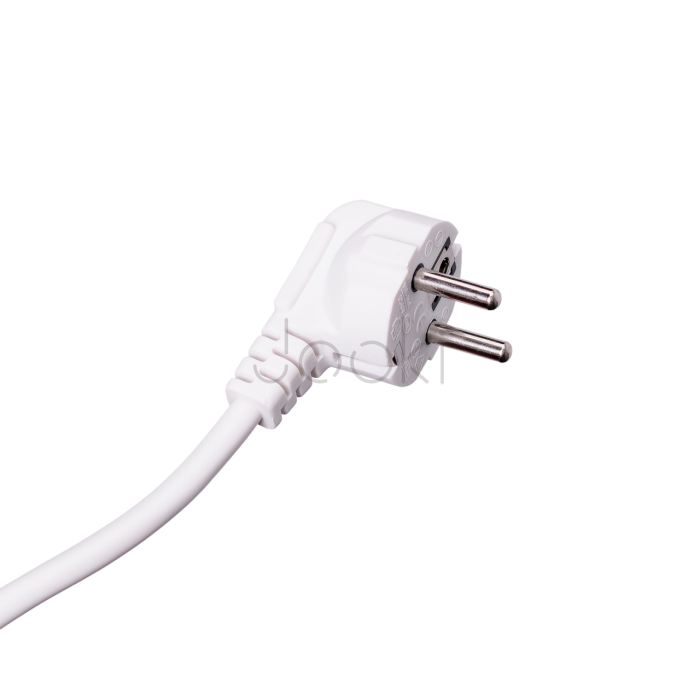 Мережевий фільтр кабель 2.7 м подовжувач F16 на 3 розетки 4 usb 2 type-c та кнопкою відключення Білий HP-5-19 Надійний вибір Jooki