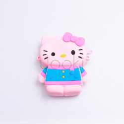 Дитяча силіконова сумочка Hello Kitty 13*10*3 см Рожева HP-55-1P  Jooki