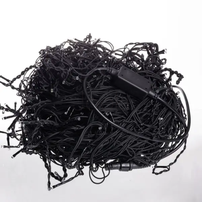 Уличная гирлянда Бахрома 50 м 840 LED черный провод Синий 50MBBL Функциональность Jooki