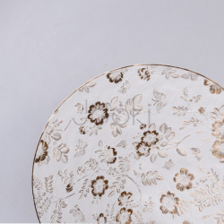 Коврик для сервировки стола Flowers 38 см золото HP-36327-12GOLD Для комфорта каждый день 
