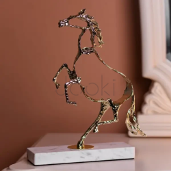 Декоративная фигурка Horse 28х8.5х34 см металлическая HP-7-8  Jooki