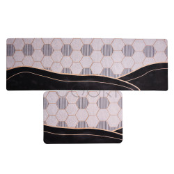 Набор ковриков диатомитовых для кухни Honeycomb 58*38 см/ 118*38 см Yiwu HP-42-208 Проверенное качество Jooki