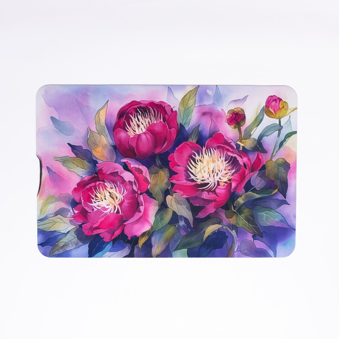 Коврик диатомитовый Peony 58*38 см прямоугольный Yiwu HP-42-95 Проверенное качество Jooki