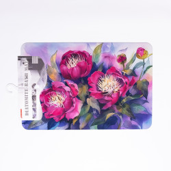 Коврик диатомитовый Peony 58*38 см прямоугольный Yiwu HP-42-95 Проверенное качество Jooki