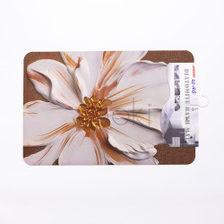 Килимок з 3D-принтом Impasto 58*38 см діатомітовий Yiwu HP-42-105  Jooki