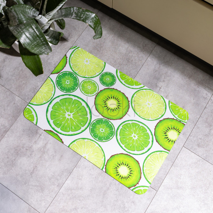 Килимок універсальний діатомітовий Citrusy 58*38 см прямокутний Yiwu HP-42-212 Продумано до деталей 