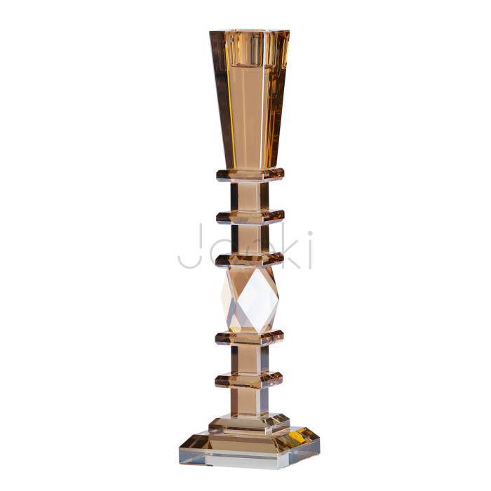 Свічник скляний 27.5 (см) високий класичний HP36555L  Jooki