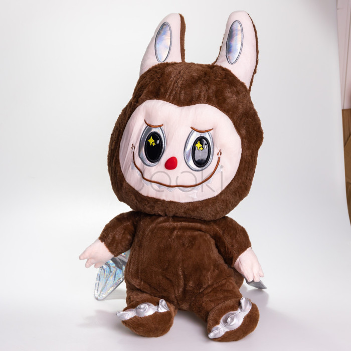 М'яка іграшка-плед, подушка 3 в 1 Labubu Brown Dragon плед в іграшці дитячий плед іграшка Лабубу Коричневий 520-29BR Функціональність Jooki
