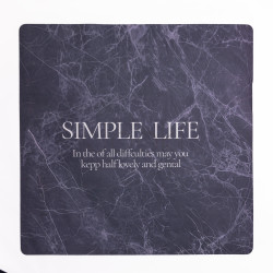 Коврик для ванной комнаты Simple Life 58*58 см диатомитовый HP-42-11