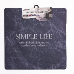 Коврик для ванной комнаты Simple Life 58*58 см диатомитовый HP-42-11 Для комфорта каждый день 