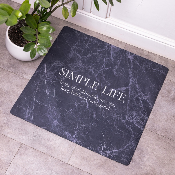 Коврик для ванной комнаты Simple Life 58*58 см диатомитовый HP-42-11 Для комфорта каждый день 