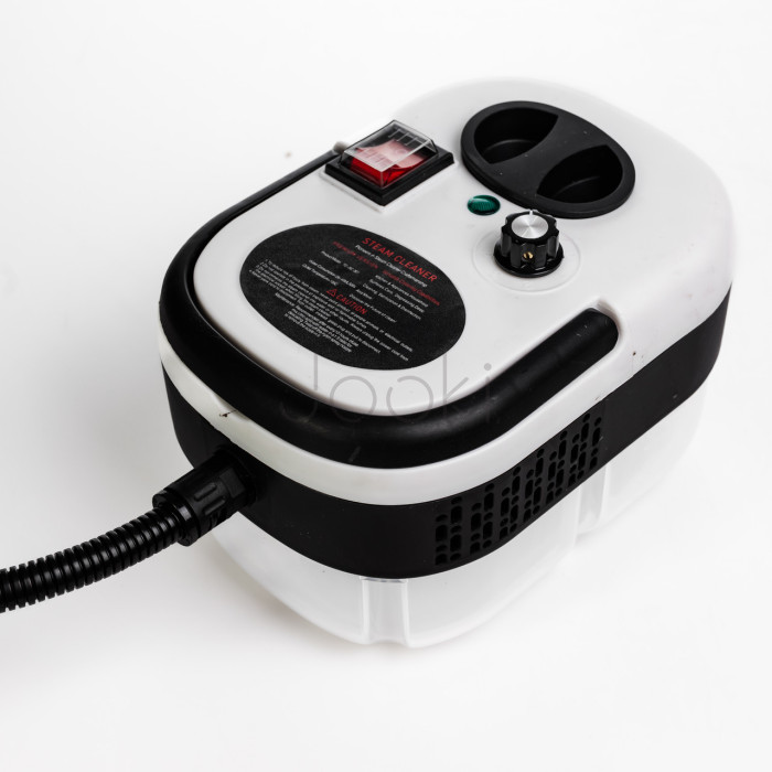 Пароочисник ручний Steam Cleaner 2500 Вт із набором та баком 1.2л HP-SC-002-white Зручність і стиль Jooki