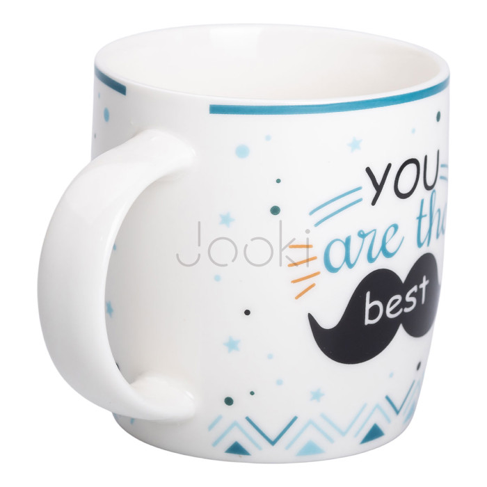 Чашка керамическая с надписями 450 (мл) You are the best Проверенное качество Jooki