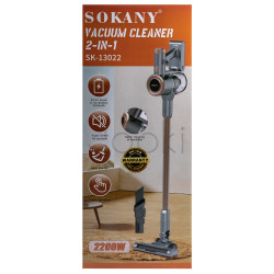 Пылесос аккумуляторный Sokany Jooki 2200Вт вертикальный ручной беспроводной портативный, пылесос бытовая техника уборка дома Продумано до деталей 