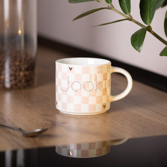 Кружка керамическая 350 (мл) для кофе и чая  Всегда под рукой 