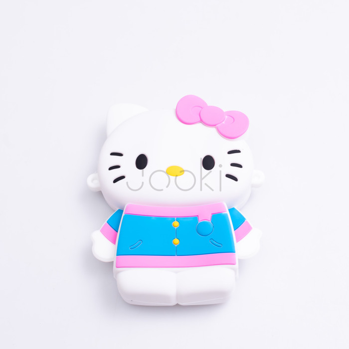 Дитяча силіконова сумочка Hello Kitty 13*10*3 см Білий HP-55-1W Для комфорту кожного дня 