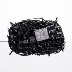 Гірлянда Нитка вулична 30 (м) 300 LED чорний провід Мультиколір CF300L30MBML Надійний вибір Jooki