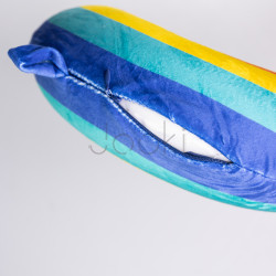 Подушка для шеи Rainbow U-образная, синий HP-56-13BL Для комфорта каждый день 