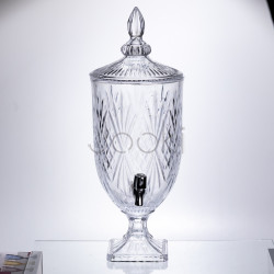 Лимонадниця Classic Crystal 5л із краном HP-19-297 глек диспенсер для напоїв прозорий Продумано до деталей 