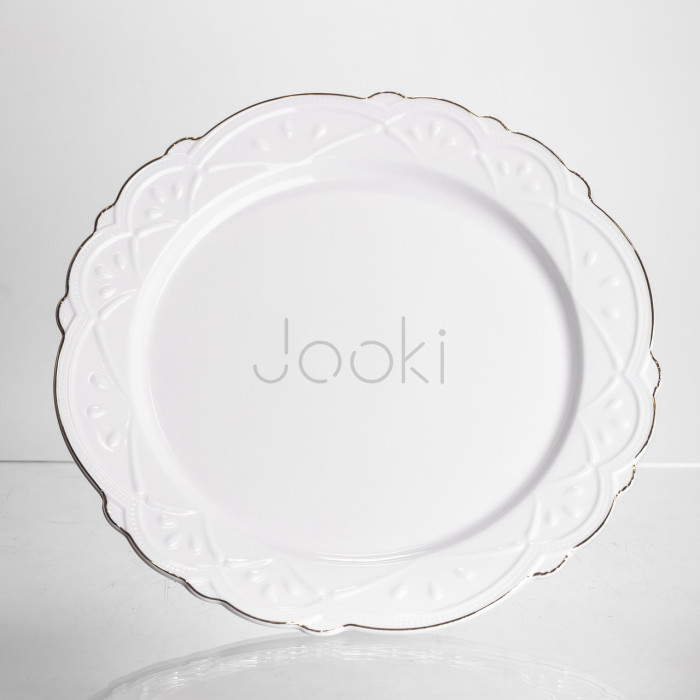 Тортовница фарфоровая Pearl 30,5 см Yiwu 120-YH-HG043 Надежный выбор Jooki