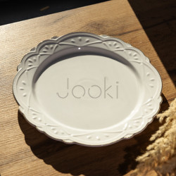 Тарелка десертная фарфоровая Pearl 20,5 см Yiwu HP-HK-C20 Функциональность Jooki