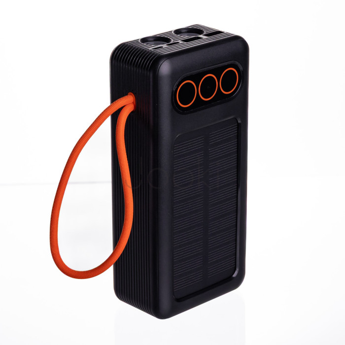 Повербанк зі швидким заряджанням та 3 шнурами 30000 mAh портативний зарядний пристрій powerbank заряджання для телефона HP-N56 Продумано до деталей 