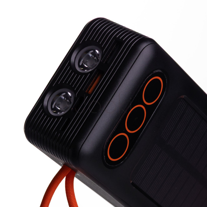 Повербанк зі швидким заряджанням та 3 шнурами 30000 mAh портативний зарядний пристрій powerbank заряджання для телефона HP-N56 Продумано до деталей 