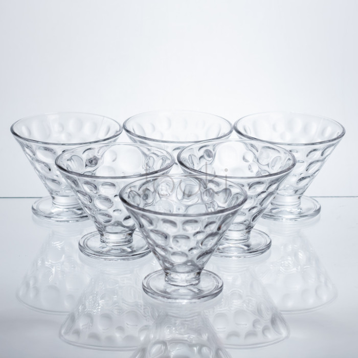 Набор креманок на ножке Dessert Bowl 6 штук по 180 мл HP-17-53  Jooki 