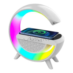 Портативна колонка c RGB-подсветкой Wireless Charger