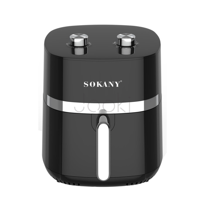 Аерогриль-фрітюрниця SOKANY 6.5 літрів 1500 Вт, чорна SK10024  Jooki