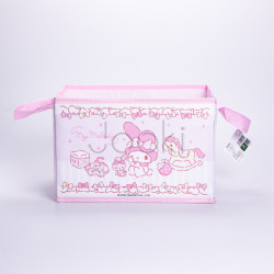 Корзина для игрушек 30×20×20 (см) мягкая складная Розовый HP-41-7P