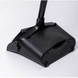Набор веник и совок на длинной ручке для пола 32×29×95 (см) Черный HP-45-2 Твой стильный выбор 