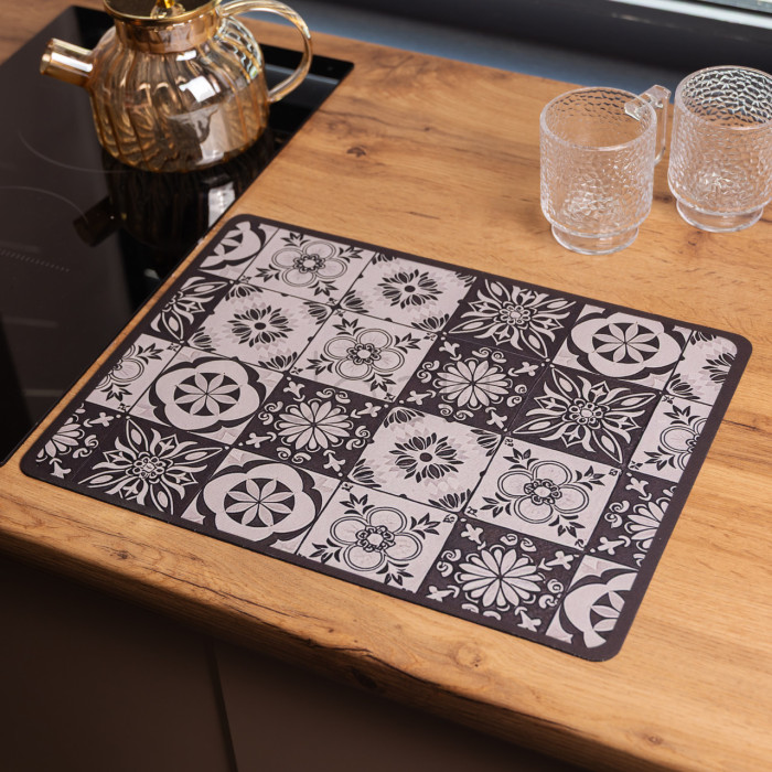 Килимок діатомітовий для сушіння посуду Azulejo 40*30 см Yiwu HP-42-189 Функціональність Jooki