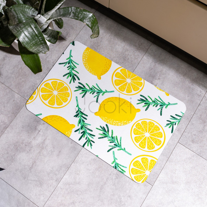 Килимок універсальний діатомітовий Lemony 58*38 см прямокутний Yiwu HP-42-214 Функціональність Jooki
